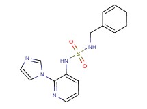 N-benzyl-N'-[2-(1H-imidazol-1-yl)pyridin-3-yl]sulfamide