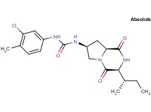 N-(3-chloro-4-methylphenyl)-N'-{(3S,7S,8aS)-3-[(1S)-1-methylpropyl]-1,4-dioxooctahydropyrrolo[1,2-a]pyrazin-7-yl}urea