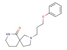 2-(3-phenoxypropyl)-2,7-diazaspiro[4.5]decan-6-one