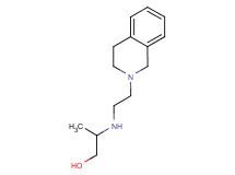 2-{[2-(3,4-dihydroisoquinolin-2(1H)-yl)ethyl]amino}propan-1-ol