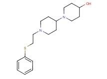 1'-[2-(phenylthio)ethyl]-1,4'-bipiperidin-4-ol