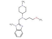 N-(3-methoxypropyl)-1-methyl-N-[(1-methyl-1H-benzimidazol-2-yl)methyl]-4-piperidinamine