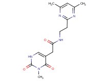 N-[2-(4,6-dimethylpyrimidin-2-yl)ethyl]-2-(3-methyl-2,4-dioxo-1,2,3,4-tetrahydropyrimidin-5-yl)acetamide