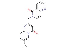 7-methyl-2-[(5-oxo-1,6-naphthyridin-6(5H)-yl)methyl]-4H-pyrido[1,2-a]pyrimidin-4-one