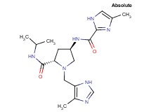 (4R)-N-isopropyl-4-{[(4-methyl-1H-imidazol-2-yl)carbonyl]amino}-1-[(4-methyl-1H-imidazol-5-yl)methyl]-L-prolinamide