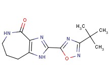 2-(3-tert-butyl-1,2,4-oxadiazol-5-yl)-5,6,7,8-tetrahydroimidazo[4,5-c]azepin-4(1H)-one