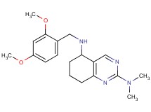 N~5~-(2,4-dimethoxybenzyl)-N~2~,N~2~-dimethyl-5,6,7,8-tetrahydro-2,5-quinazolinediamine