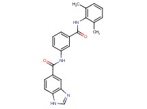 N-(3-{[(2,6-dimethylphenyl)amino]carbonyl}phenyl)-1H-benzimidazole-5-carboxamide