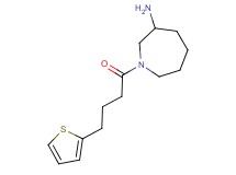 1-[4-(2-thienyl)butanoyl]-3-azepanamine hydrochloride