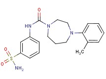 N-[3-(aminosulfonyl)phenyl]-4-(2-methylphenyl)-1,4-diazepane-1-carboxamide