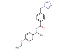 N-[1-(4-ethoxyphenyl)ethyl]-4-(1H-tetrazol-1-ylmethyl)benzamide