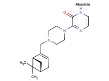 3-(4-{[(1R,5S)-6,6-dimethylbicyclo[3.1.1]hept-2-en-2-yl]methyl}piperazin-1-yl)pyrazin-2(1H)-one