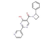 5-[(2-phenylazetidin-1-yl)carbonyl]-2-pyridin-3-ylpyrimidin-4-ol