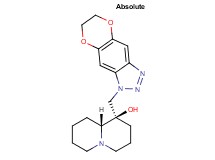 (1R,9aR)-1-(6,7-dihydro-1H-[1,4]dioxino[2,3-f][1,2,3]benzotriazol-1-ylmethyl)octahydro-2H-quinolizin-1-ol