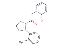 1-{2-[2-(2-methylphenyl)pyrrolidin-1-yl]-2-oxoethyl}pyridin-2(1H)-one