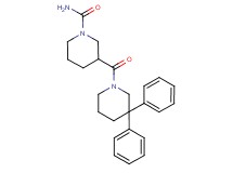 3-[(3,3-diphenylpiperidin-1-yl)carbonyl]piperidine-1-carboxamide