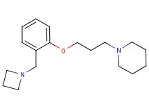 1-{3-[2-(azetidin-1-ylmethyl)phenoxy]propyl}piperidine