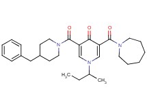 3-(1-azepanylcarbonyl)-5-[(4-benzyl-1-piperidinyl)carbonyl]-1-sec-butyl-4(1H)-pyridinone
