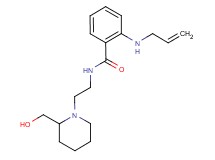 2-(allylamino)-N-{2-[2-(hydroxymethyl)piperidin-1-yl]ethyl}benzamide