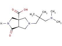 (3aR*,6aS*)-5-[3-(dimethylamino)-2,2-dimethylpropyl]-1-oxohexahydropyrrolo[3,4-c]pyrrole-3a(1H)-carboxylic acid