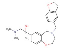 2-[4-(2,3-dihydro-1-benzofuran-5-ylmethyl)-2,3,4,5-tetrahydro-1,4-benzoxazepin-7-yl]-1-(dimethylamino)-2-propanol