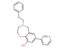 4-(2-phenylethyl)-7-pyridin-3-yl-2,3,4,5-tetrahydro-1,4-benzoxazepin-9-ol