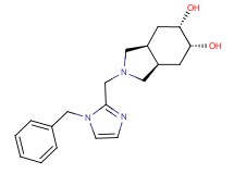 (3aR*,5R*,6S*,7aS*)-2-[(1-benzyl-1H-imidazol-2-yl)methyl]octahydro-1H-isoindole-5,6-diol