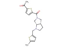 1-(5-{[(3aS,6aS)-1-[(5-methyl-2-thienyl)methyl]hexahydropyrrolo[3,4-b]pyrrol-5(1H)-yl]carbonyl}-2-thienyl)ethanone