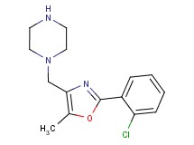 1-{[2-(2-chlorophenyl)-5-methyl-1,3-oxazol-4-yl]methyl}piperazine hydrochloride