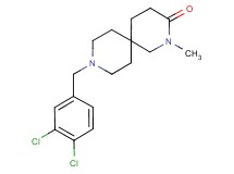 9-(3,4-dichlorobenzyl)-2-methyl-2,9-diazaspiro[5.5]undecan-3-one