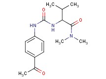 N~2~-{[(4-acetylphenyl)amino]carbonyl}-N~1~,N~1~-dimethylvalinamide