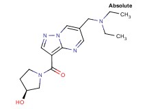 (3S)-1-({6-[(diethylamino)methyl]pyrazolo[1,5-a]pyrimidin-3-yl}carbonyl)pyrrolidin-3-ol