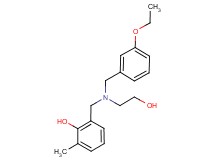 2-{[(3-ethoxybenzyl)(2-hydroxyethyl)amino]methyl}-6-methylphenol
