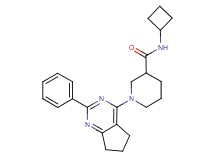 N-cyclobutyl-1-(2-phenyl-6,7-dihydro-5H-cyclopenta[d]pyrimidin-4-yl)piperidine-3-carboxamide
