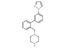 1-{[3'-(1H-pyrazol-1-yl)biphenyl-2-yl]methyl}piperazine