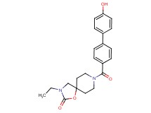 3-ethyl-8-[(4'-hydroxybiphenyl-4-yl)carbonyl]-1-oxa-3,8-diazaspiro[4.5]decan-2-one