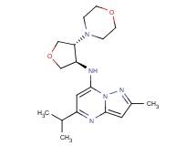 5-isopropyl-2-methyl-N-[(3R*,4R*)-4-(4-morpholinyl)tetrahydro-3-furanyl]pyrazolo[1,5-a]pyrimidin-7-amine