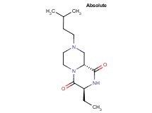 (3S,9aR)-3-ethyl-8-(3-methylbutyl)tetrahydro-2H-pyrazino[1,2-a]pyrazine-1,4(3H,6H)-dione