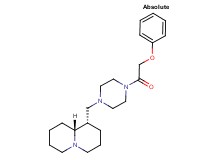 (1S,9aR)-1-{[4-(phenoxyacetyl)piperazin-1-yl]methyl}octahydro-2H-quinolizine