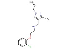 N-[(1-allyl-3-methyl-1H-pyrazol-4-yl)methyl]-2-(2-chlorophenoxy)ethanamine