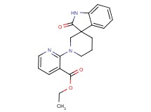 ethyl 2-(2-oxo-1,2-dihydro-1'H-spiro[indole-3,3'-piperidin]-1'-yl)nicotinate