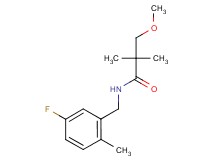 N-(5-fluoro-2-methylbenzyl)-3-methoxy-2,2-dimethylpropanamide
