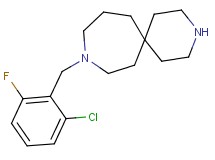 9-(2-chloro-6-fluorobenzyl)-3,9-diazaspiro[5.6]dodecane