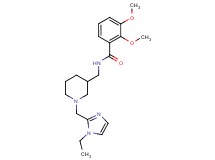 N-({1-[(1-ethyl-1H-imidazol-2-yl)methyl]-3-piperidinyl}methyl)-2,3-dimethoxybenzamide