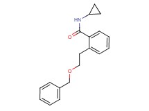 2-[2-(benzyloxy)ethyl]-N-cyclopropylbenzamide