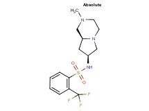 N-[(7S,8aS)-2-methyloctahydropyrrolo[1,2-a]pyrazin-7-yl]-2-(trifluoromethyl)benzenesulfonamide