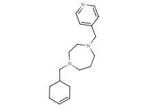 1-(3-cyclohexen-1-ylmethyl)-4-(4-pyridinylmethyl)-1,4-diazepane