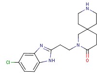 2-[2-(5-chloro-1H-benzimidazol-2-yl)ethyl]-2,9-diazaspiro[5.5]undecan-3-one dihydrochloride