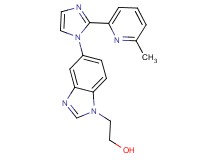 2-{5-[2-(6-methylpyridin-2-yl)-1H-imidazol-1-yl]-1H-benzimidazol-1-yl}ethanol
