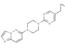 6-[4-(5-ethylpyrimidin-2-yl)piperazin-1-yl]imidazo[1,2-b]pyridazine